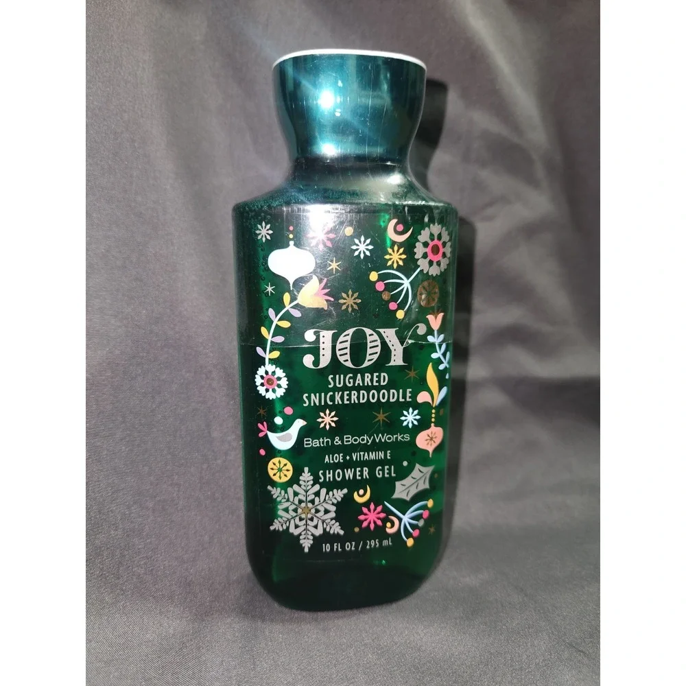 NEW SEALED~BATH & BODY WORKS~JOY~ SUGARED SNICKERDOODLE SHOWER‎ GEL 10 oz